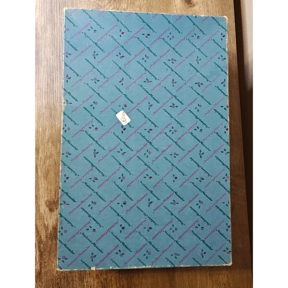 Vintage Madame Alexander Doll Rebecca 13" Tagged Dress Bonnet Box Sleep Eyes USA - Picture 16 of 16